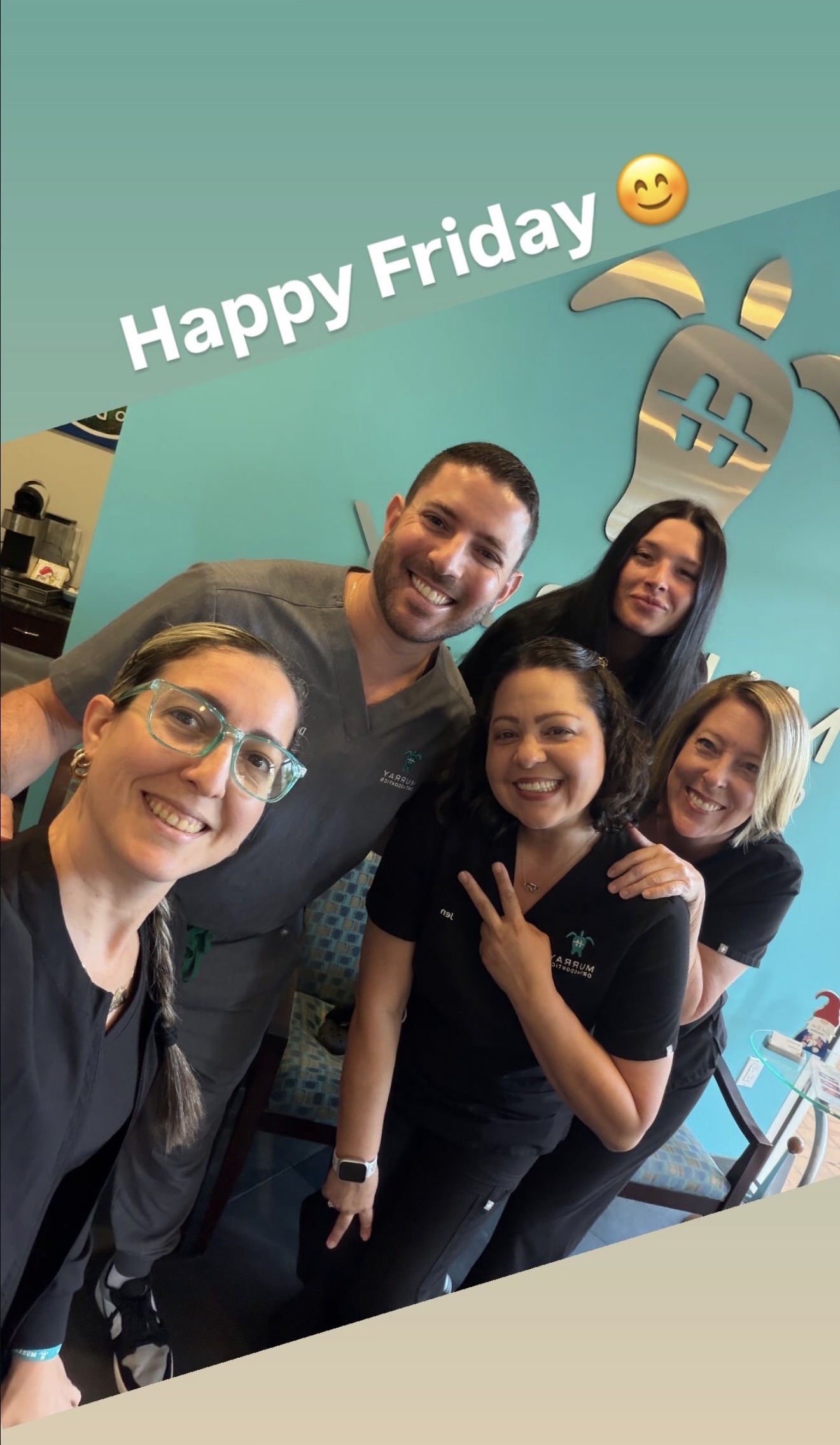Dr. Jonathan Murray and the Murray Orthodontics team at the Palm Beach Gardens office